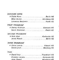 Dodds-germany High School Honors Music Festival March 18 1992 12