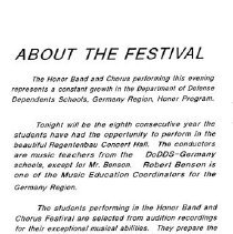 Dodds-germany High School Honors Music Festival March 18 1992 03