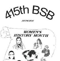 415th Bsb Honors Women's History Month 0