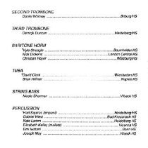 1996 Dodds-europe Honors High School Music Festival March 13 1996 15