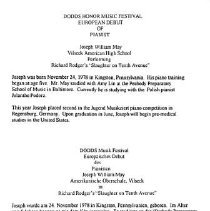 1996 Dodds-europe Honors High School Music Festival March 13 1996 02