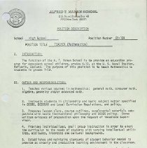 A T Mahan School Position Descriptions 5