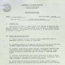 A T Mahan School Position Descriptions 7