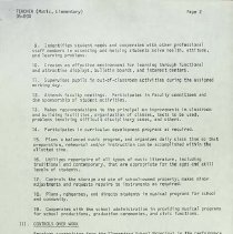 More Position Descriptions A T Mahan School 1