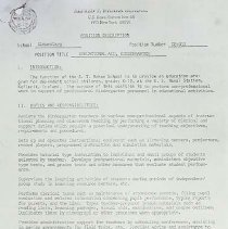 More Position Descriptions A T Mahan School 10