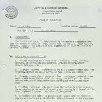 A T Mahan School Position Descriptions 15
