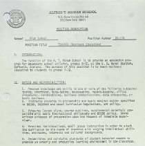 A T Mahan School Position Descriptions 17