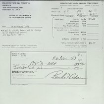 Ascd Twenty-ninth Annual Conference Payment And Application November 26 197