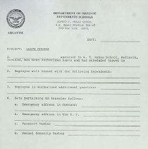 Forms Dod Iceland Schools 1970-1982 73