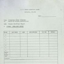 Forms Dod Iceland Schools 1970-1982 92
