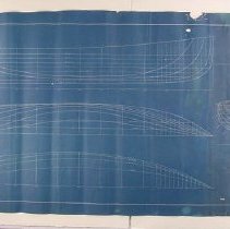 1912 Blueprints of Juneau Ferry & Navigation. Co. Ferry "Amy"