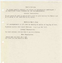 Tlingit Indian Songs, Music, Words, Translations