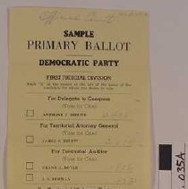 Sample Ballots Including Crystal Snow Jenne w/ Official Counts.