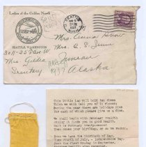 Ladies of the Golden North Due Envelope, Poem & Bag