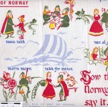 How the Norwegians say it. placemat