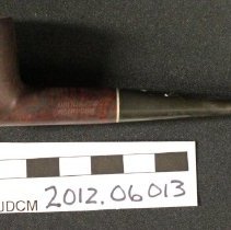 Zach Gordon's tobacco pipe