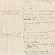 Family Tree Of Davis/Pepys Document