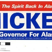 Put The Spirit Back In Alaska HICKEL The Governor For Alaska