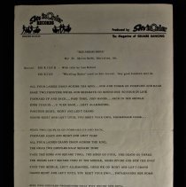 Square dance calling instructions for the song "SQUAREMURDER"