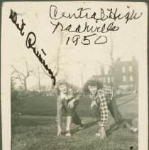 Two young women from Central High School