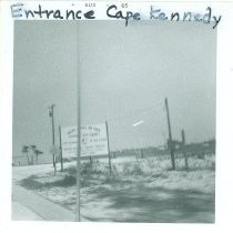 Cape Kennedy Sign