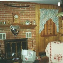 Living area of Elmore home