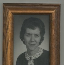 Framed portrait of Cornelia Alexander Elmore