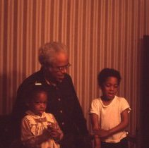 Fred Williams Collection: Fred Williams with Grandchildren