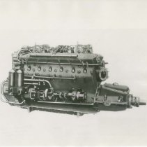 (140) 1931 Lycoming 12-Cylinder Engine