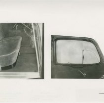 (331) 1935 Auburn 851 Interior, Two Detail Shots