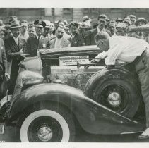 (352) 1935 Auburn Phaeton with Cummings Diesel Engine and Mr. Cummings