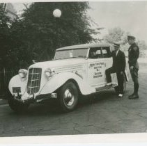 (357) 1935 Auburn Phaeton Used as Indiana State Police Safety Car #1