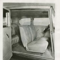 (375) 1931 Auburn 8-98 Brougham Interior, Showing Upholstery and Doors