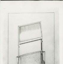 (390) 1931 Auburn Door Panel, Paul Reuter-Lorenzen Drawing