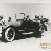 (127) 1915 Auburn 3/4 Front Left Profile with Eckhart Family in and Around