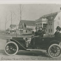(64) 1910-1911 Auburn  Touring, Mme. Schuman Heinks 40 H.P. Auburn Special