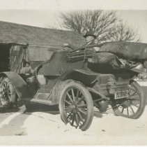 (68A) 1909-1911 Auburn Hot Rod Right Hand Drive with Driver