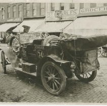 (91) 1911 Auburn 3/4 Rear View, Left Profile, Top Down
