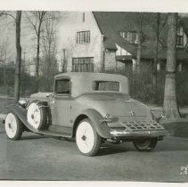 (407) 1932 Auburn 12-160 Coupe, 3/4 Left Rear View