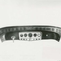 (523) 1932 Auburn Component, Detail Shot of Instrument Panel and Dash