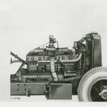 (529) 1932 Auburn Component, Lycoming 12-Cylinder, Right Profile