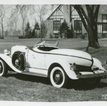 (560) 1932 Auburn 12-160 Speedster at Country Club, 3/4 Left Rear View