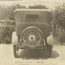 (141) 1918 Auburn Original Beauty Six, Top Up, Rear Profile, Sitting in Dri
