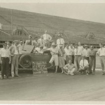 (255) Four Photos of Atlantic City Speed Trials with Different Groups