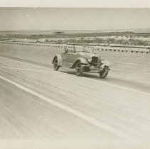 (272) Auburn 8-88 Car #2 on Track at Atlantic City Speedway, Speed Trial