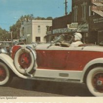 (302) 1928 Auburn 8-115 Speedster Post Card Taken at ACD Club Parade