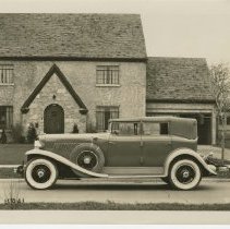 (413) 1931 Auburn 8-98 Phaeton Sedan, Top Up Left Profile