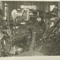 (493) 1932 Auburn 12-160 Display Chassis at Auburn Automobile Showroom