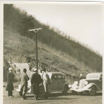 (569) 1934 Auburn  Sedans on Long-Distance Test Run
