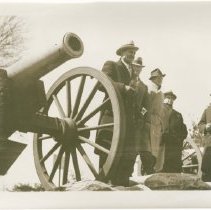 (578)  Auburn Automobile Company Officials During 1934 Test Run